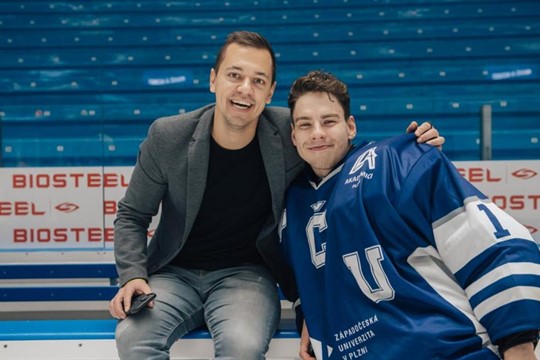 Český hokej má po takovém produktu hlad, říká jeden ze zakladatelů Univerzitní hokejové ligy Vilém Franěk