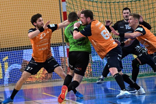 Házenkáři Talentu prohráli v Zubří, semifinálová série je srovnána