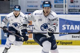 Radost z prvního extraligového gólu kalila plzeňskému Pšeničkovi...