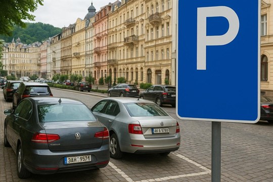 Parkování v centru Karlových Varů nově jen přes výběrové řízení. Město chce spravedlivější systém