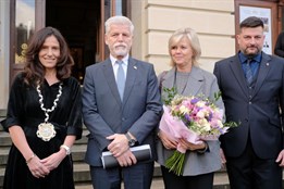 Prezident Petr Pavel zahájil návštěvu Karlovarského kraje