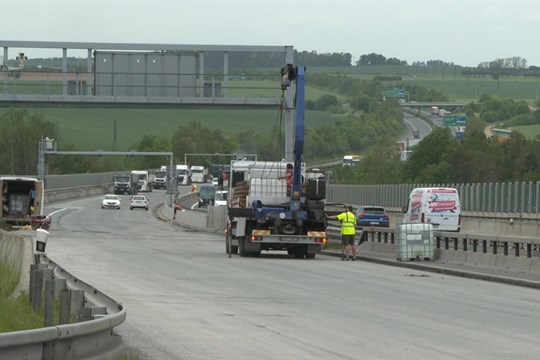 Opravuje se dálniční obchvat Plzně