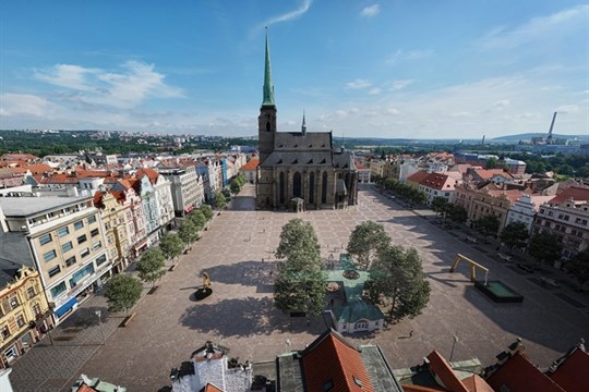 Plzeňské náměstí Republiky dostane nový kabát, práce začnou na jaře