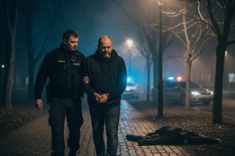 Loupež v parku v Chodově: Muž vyhrožoval nožem, hrozí mu až 10 let 