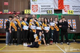 Zlatá radost pro Cheb: Lukostřelci vybojovali na šampionátu čtyři...