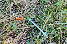 Injekční stříkačky v ulicích chebské strážníky zaměstnávají stále...