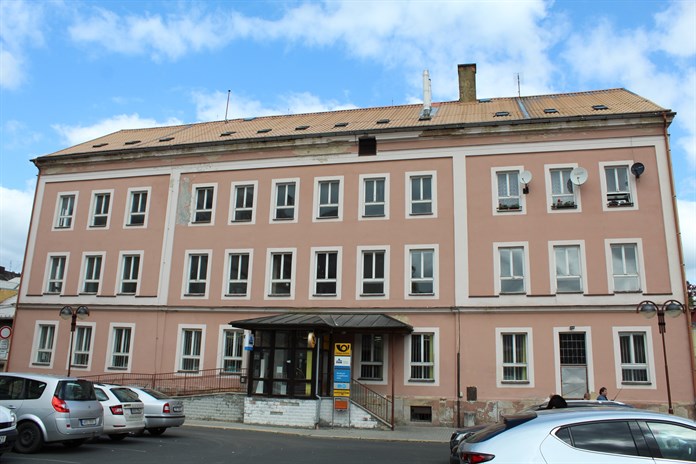 Objekt na Poštovním náměstí v Aši