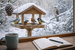 Ptáci u našeho krmítka: Kdo nás v únoru navštěvuje a jak jim...