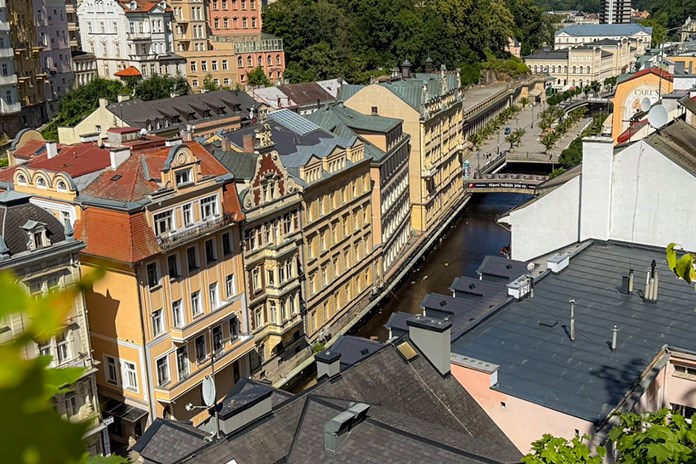 Ulice Karlových Varů.