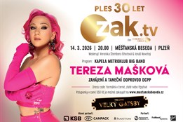 Reprezentační ples ZAK TV je téměř vyprodán. Zbývají poslední vstupenky na stání