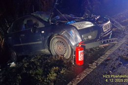 Vážná nehoda na Tachovsku, pět zraněných, z toho dva těžce