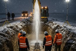 Mrazy dávají vodovodům zabrat. Vodárna Plzeň řeší desítky havárií